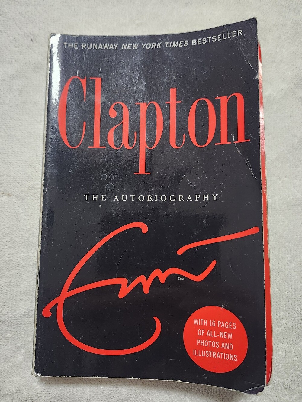 Book - Clapton: The Autobiography – Paperback